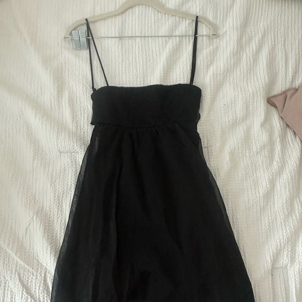 Lucy in the Sky Black Mini Dress